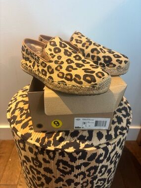 UGG new cute leopard moccasins